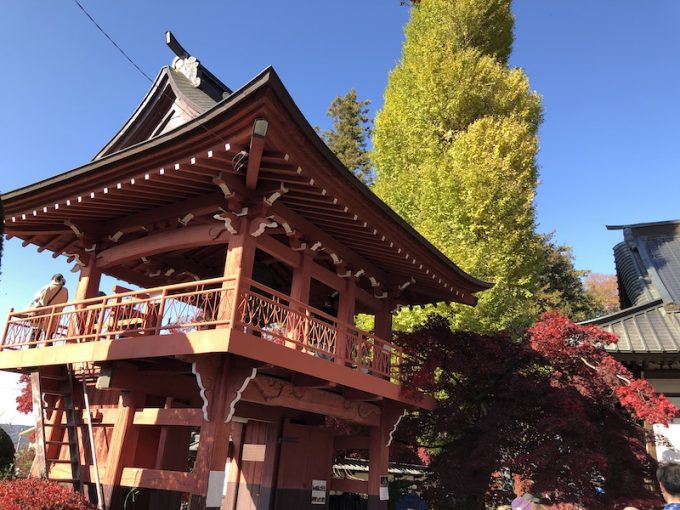 長円寺と紅葉と銀杏